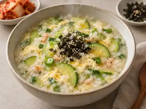 애호박 달걀죽