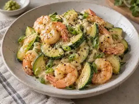 애호박 새우마요볶음