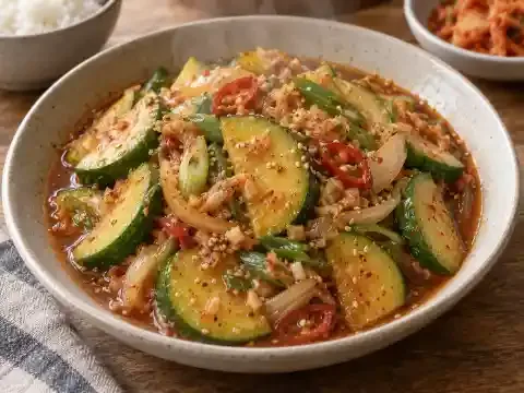 애호박 새우젓조림