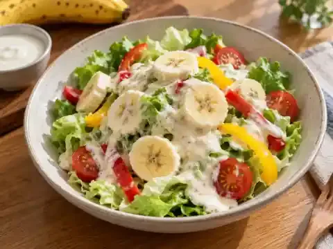 바나나 샐러드