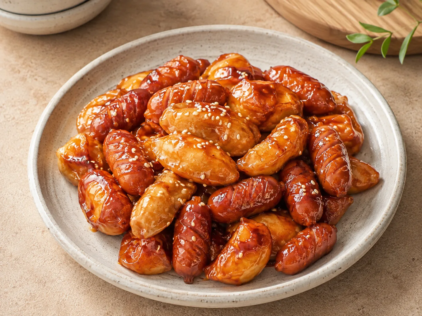 비엔나 만두강정