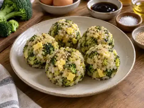 브로콜리 주먹밥