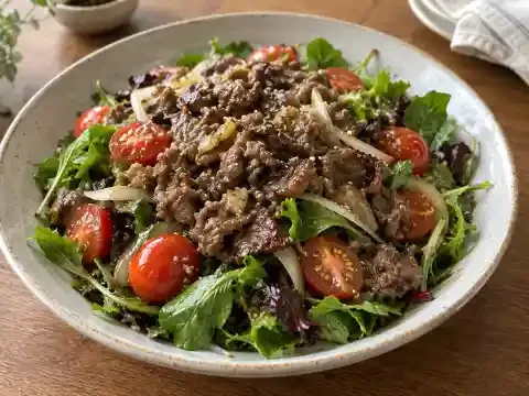 불고기 토마토 샐러드