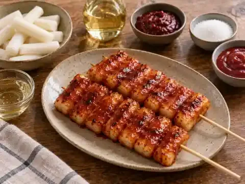 분식집 떡꼬치
