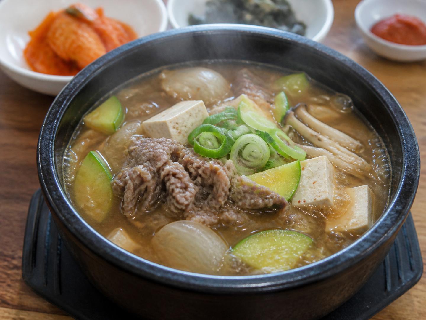 차돌된장찌개