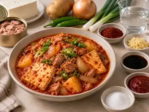 참치 두부조림