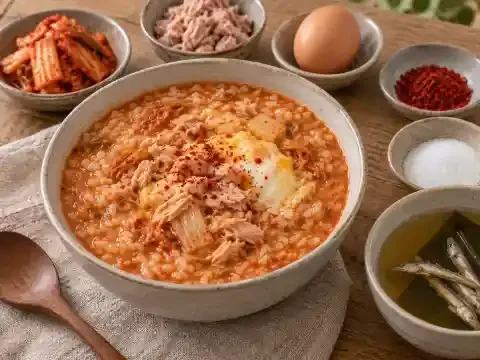 참치 김치죽