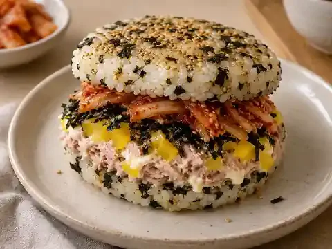 참치마요 밥버거