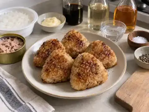 참치마요 구운주먹밥