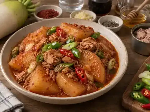 참치 무조림