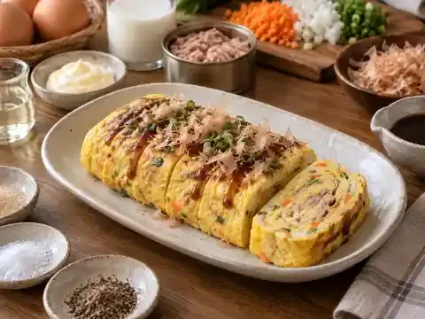 참치야채 달걀말이