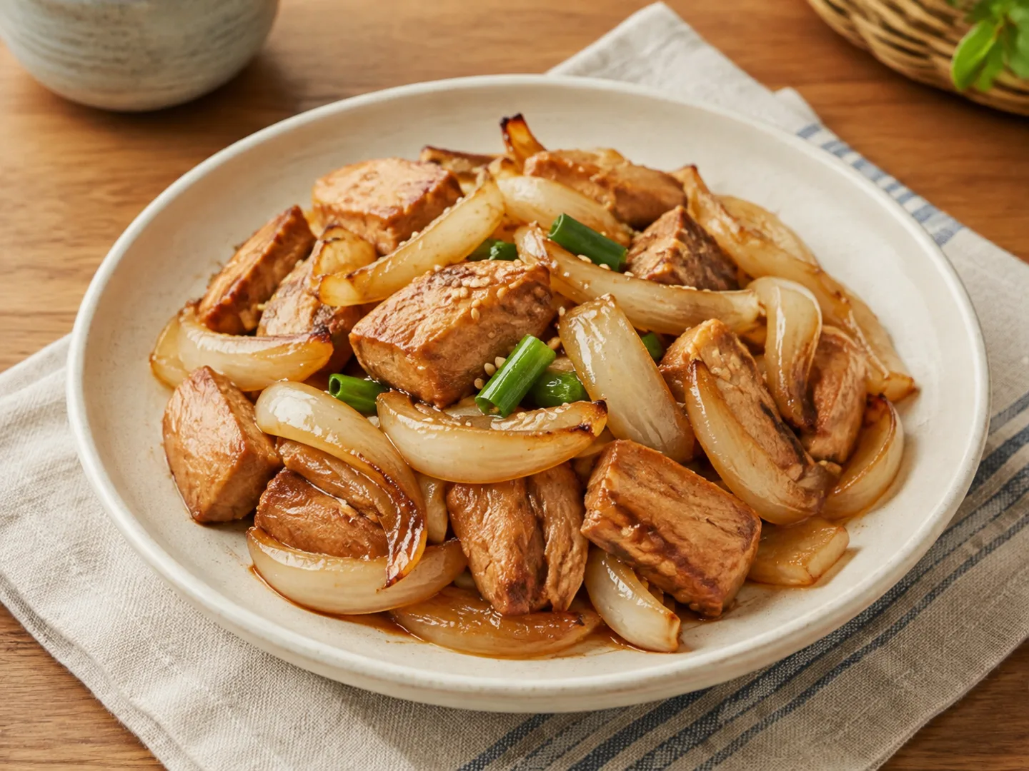 참치양파볶음