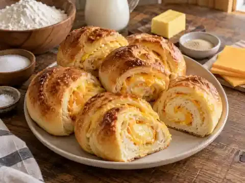 치즈롤빵