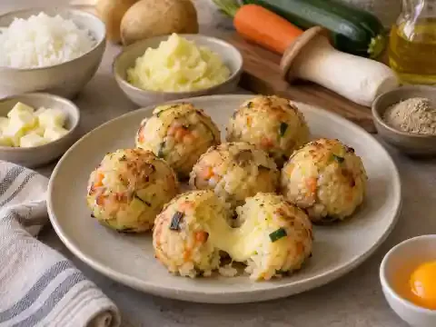 치즈볼 주먹밥
