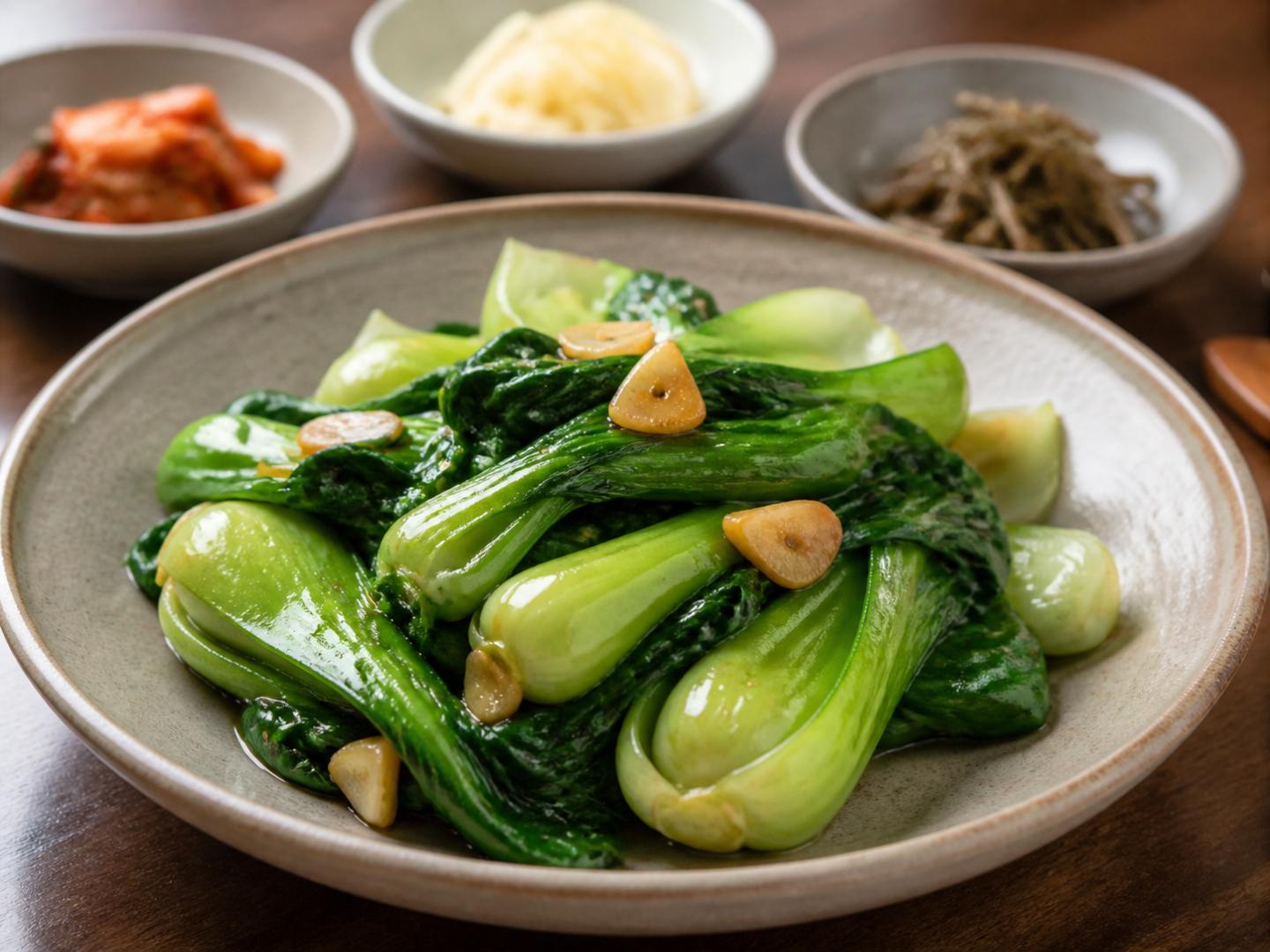 청경채볶음
