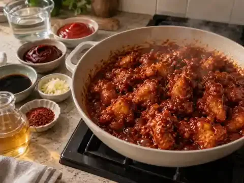 치킨 양념