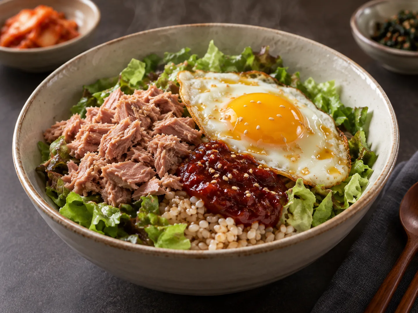 초간단 참치 비빔밥