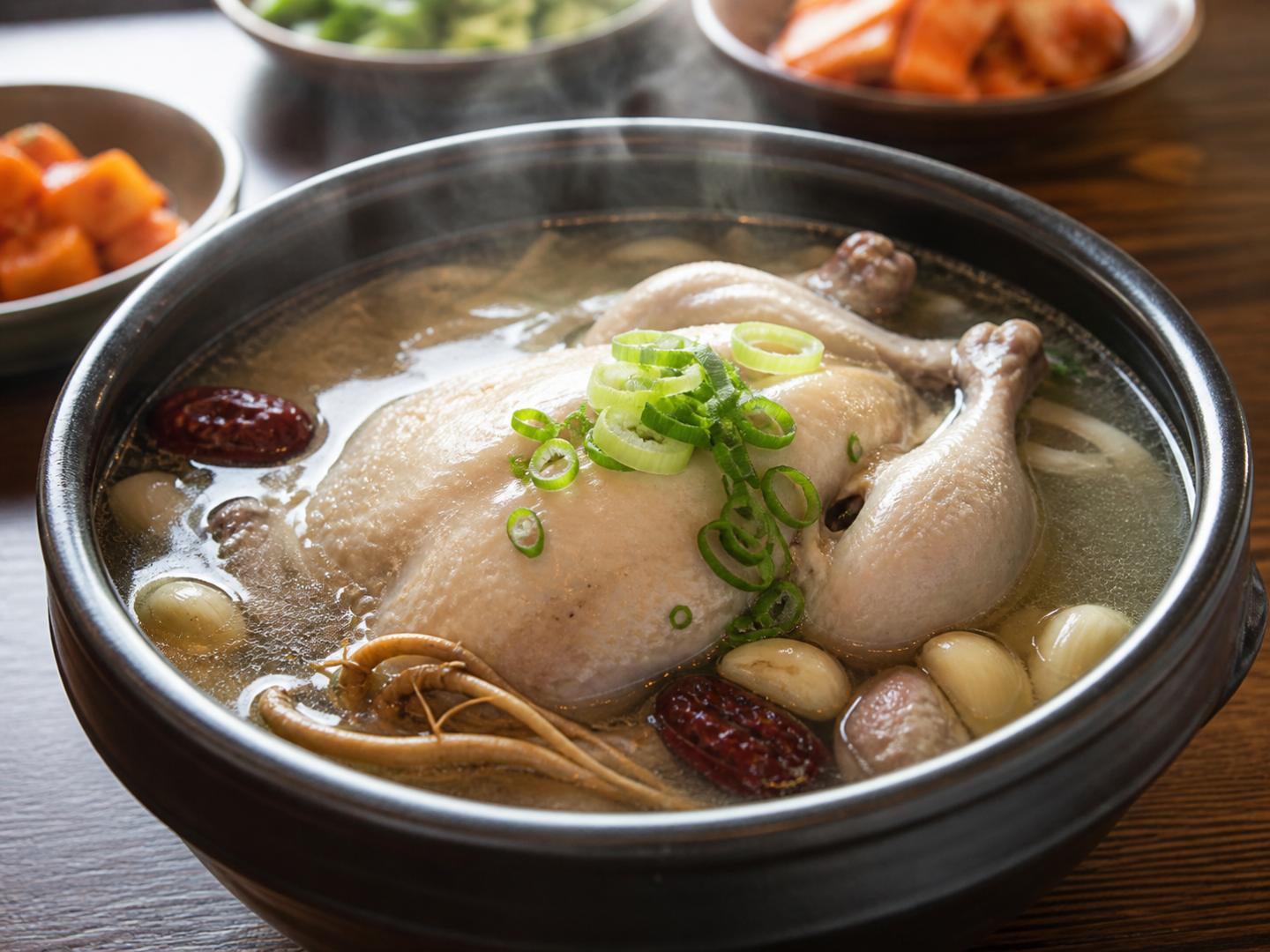 토종 닭백숙