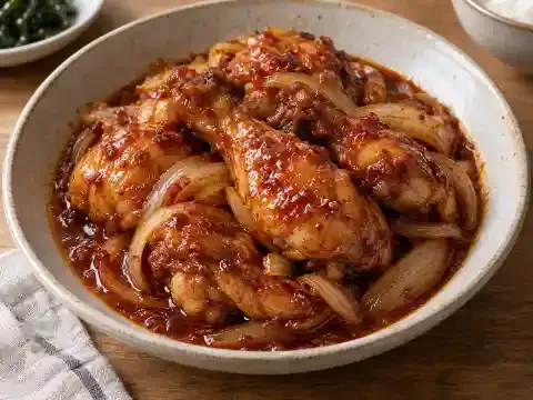 닭다리 양념조림
