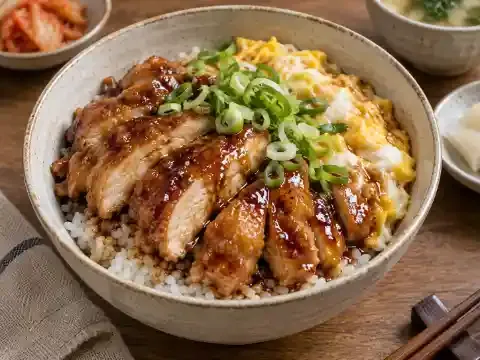 닭가슴살 데리야끼덮밥