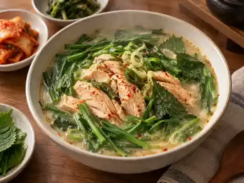 닭가슴살 부추국