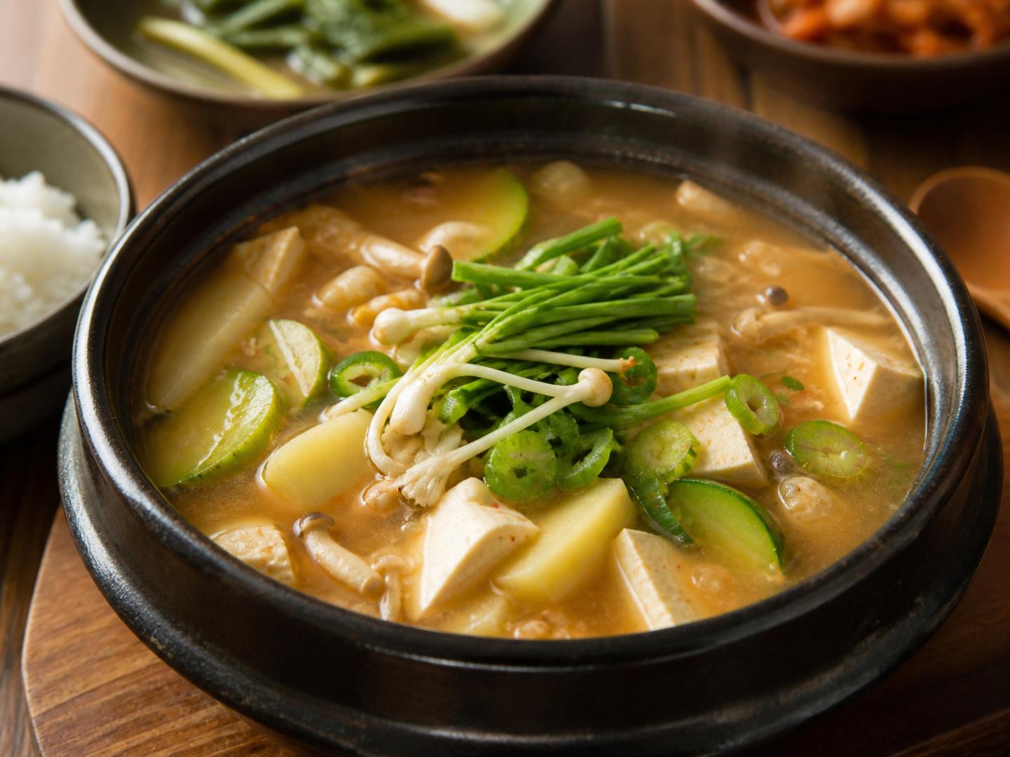 달래 된장찌개