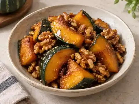 단호박 호두조림
