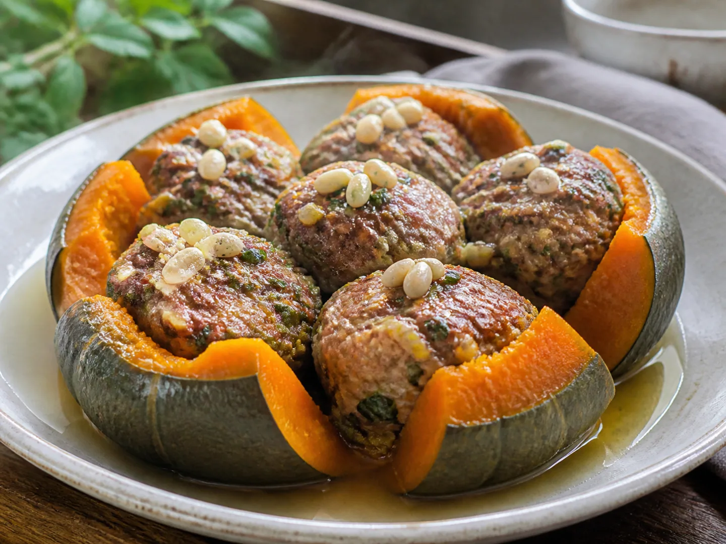 단호박떡갈비