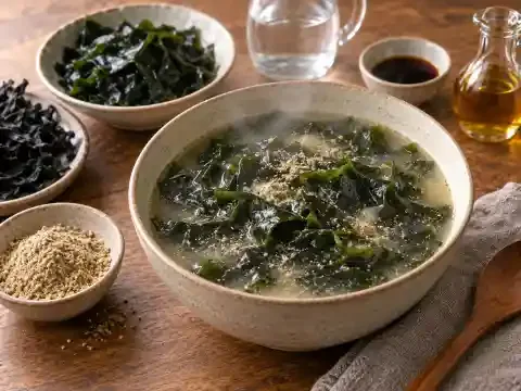 들깨미역국