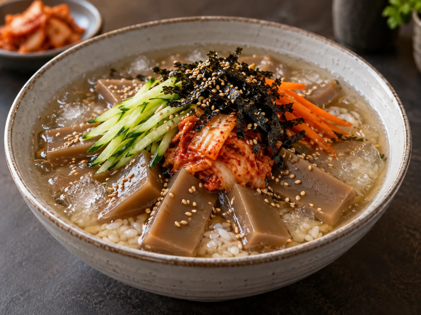 도토리 묵밥