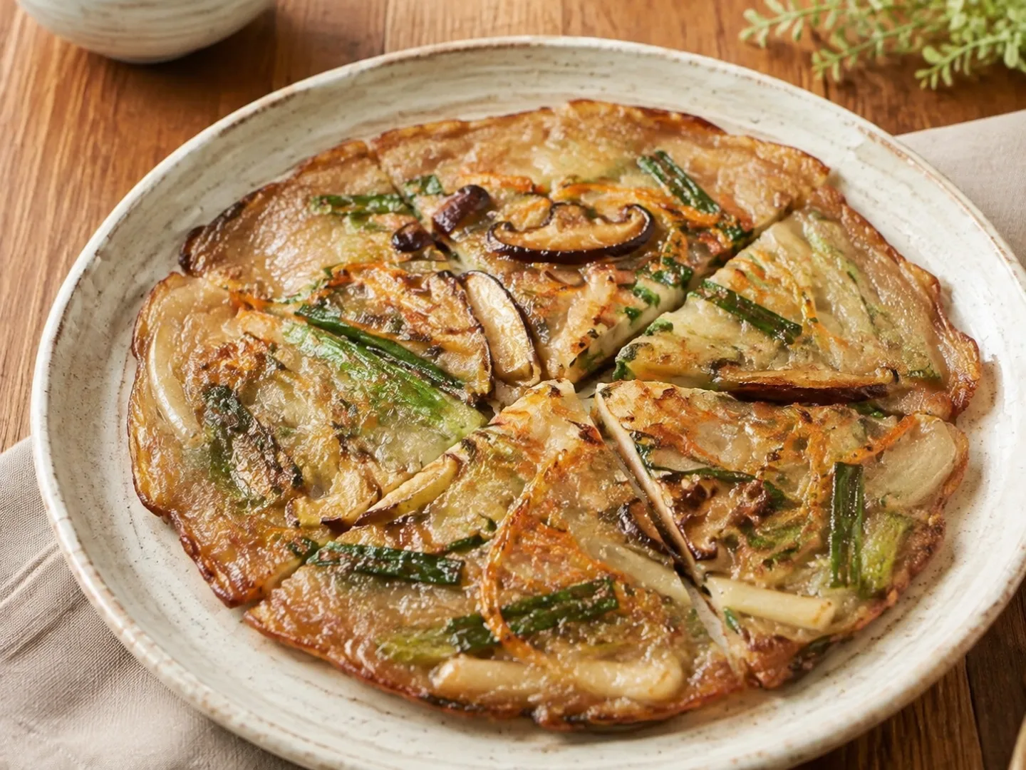 도토리 야채전