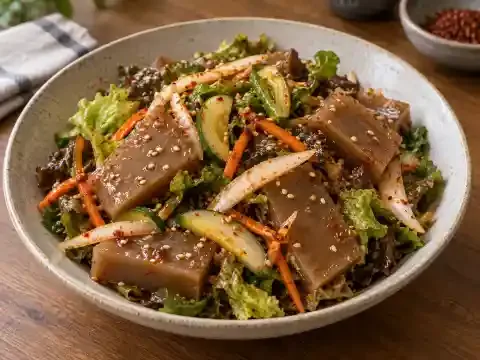 도토리묵무침