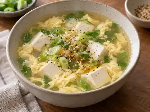 두부 달걀국