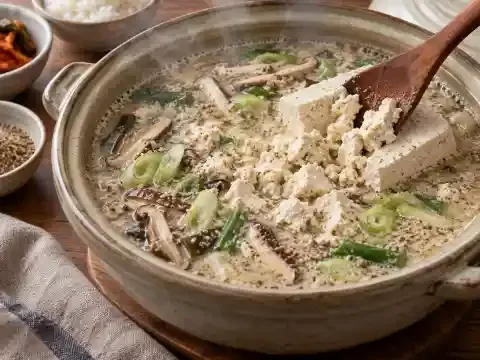 두부 들깨탕