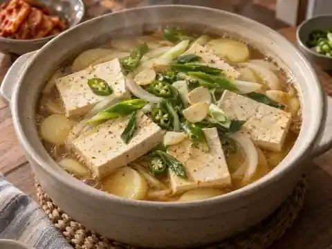 두부 감자전골