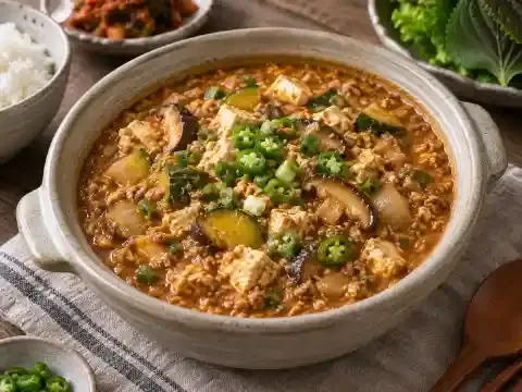 두부 강된장