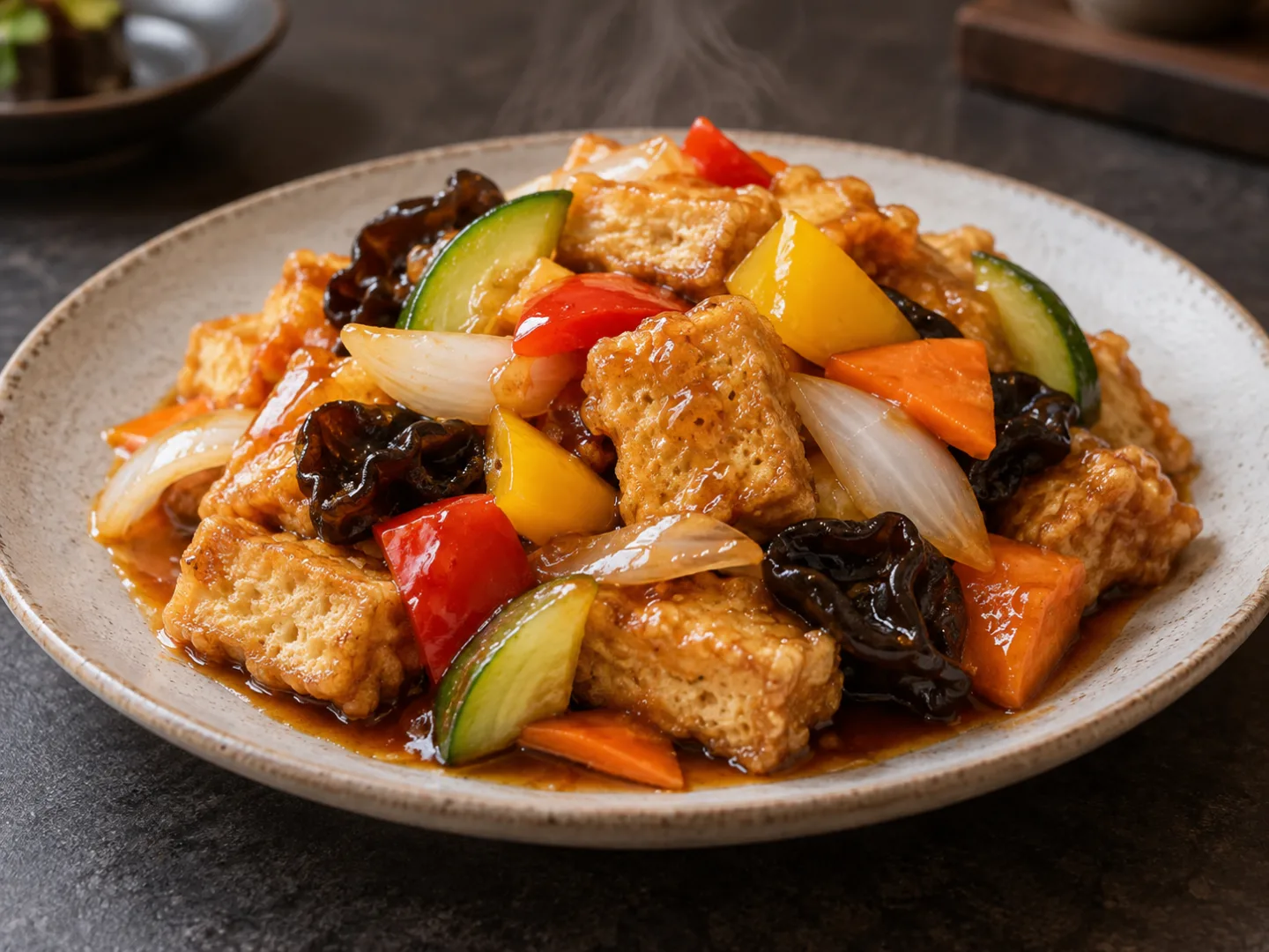 두부탕수