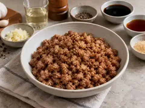 돼지고기 소보로