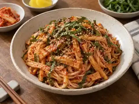 어묵 비빔국수