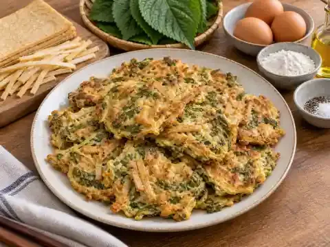 어묵 깻잎전