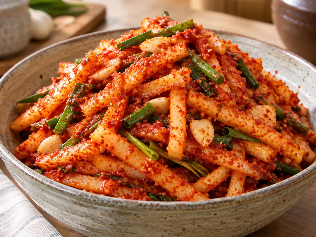 간단 보쌈김치