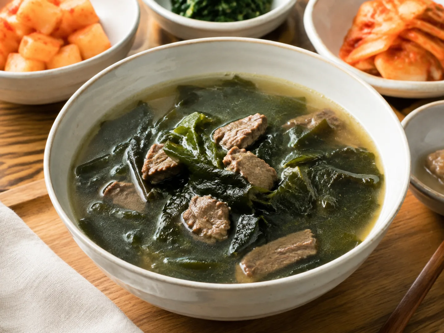 간단 소고기미역국