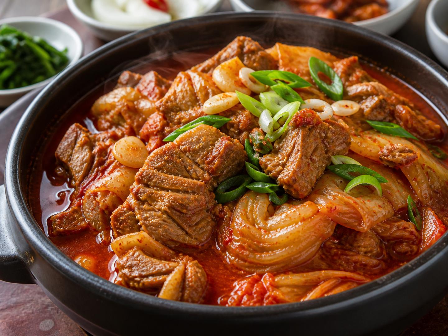 흑돼지 김치찜