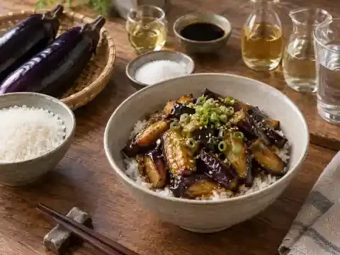일본풍 가지덮밥