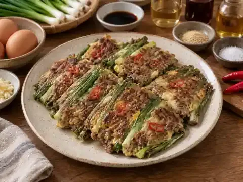 쪽파 소고기 산적