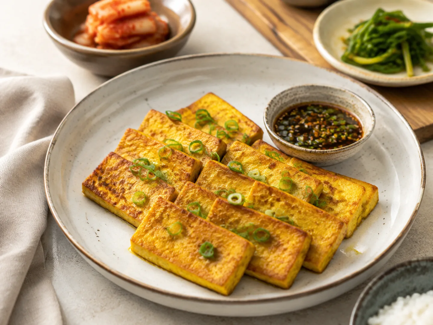 카레 두부구이