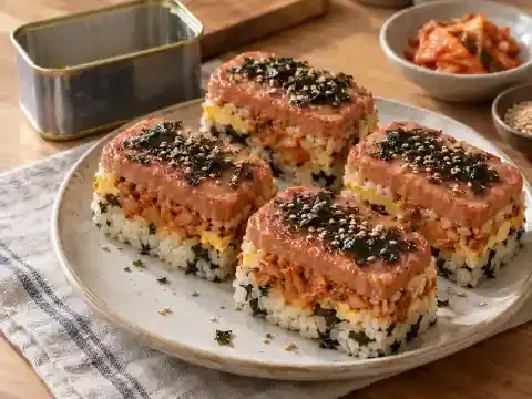 김치 스팸주먹밥