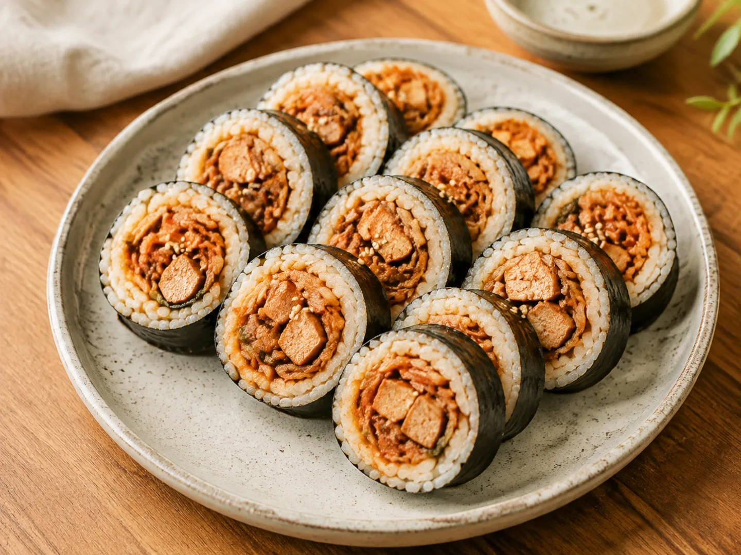묵은지 김치찜 김밥