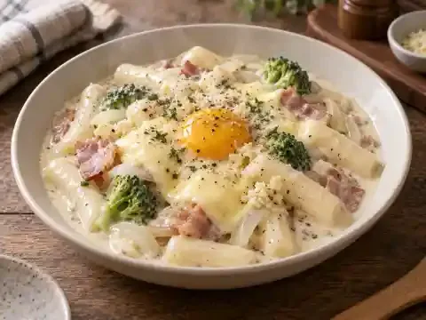 까르보나라 떡볶이