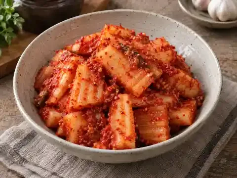 꼬들 무김치